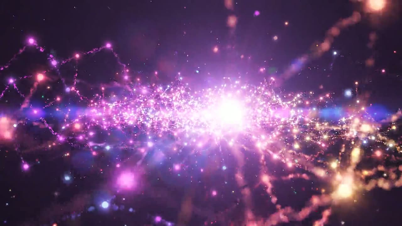 Desktop preview frame from the short Bobby Framework promotional cut showing a bright spectral core
